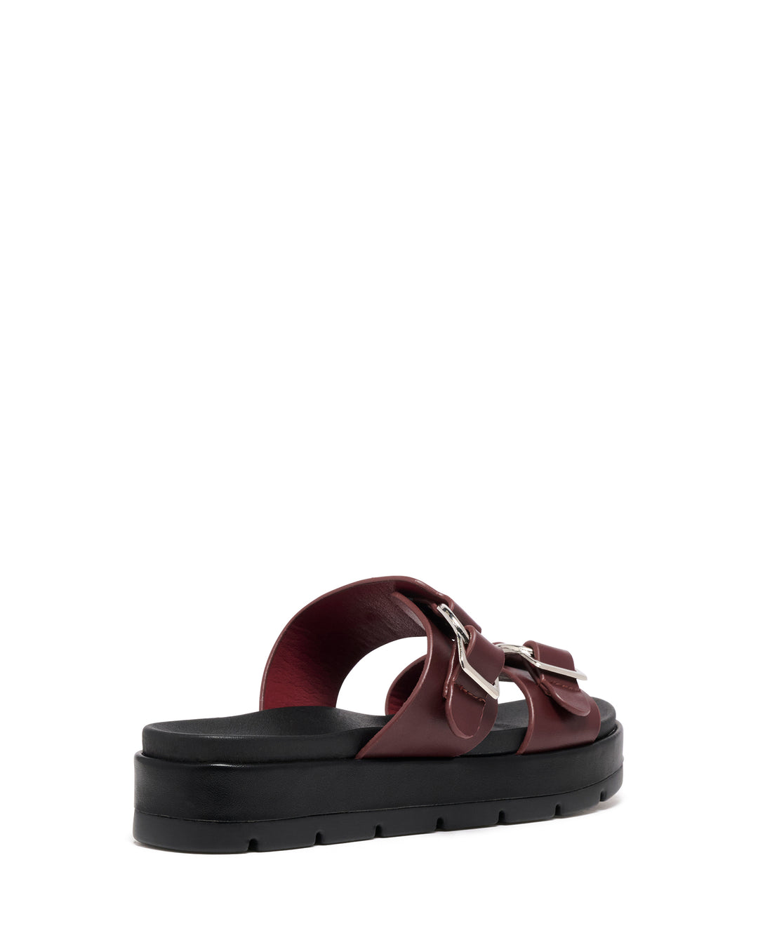 Litmus Flatform Sandals Bordeaux