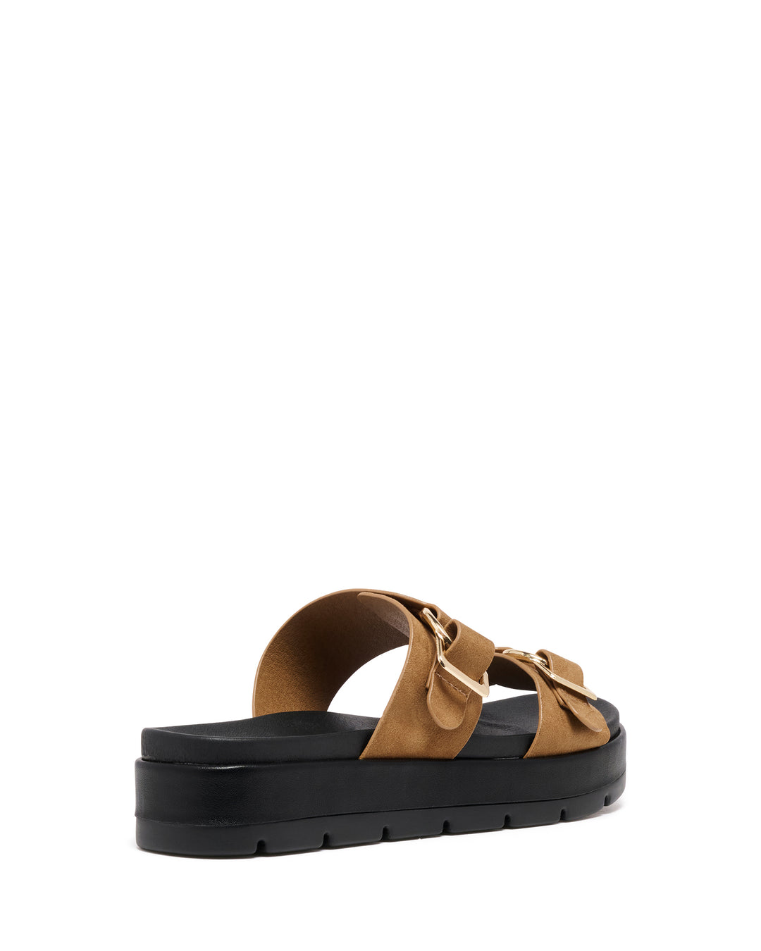 Litmus Flatform Sandals Toffee Suede
