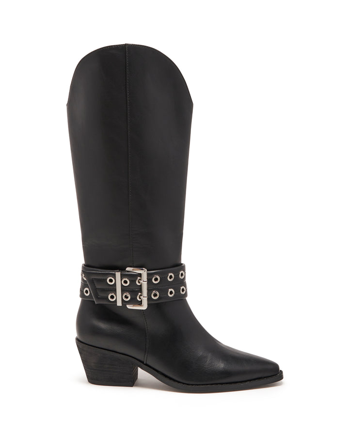 Maiden Cowboy Boot Black