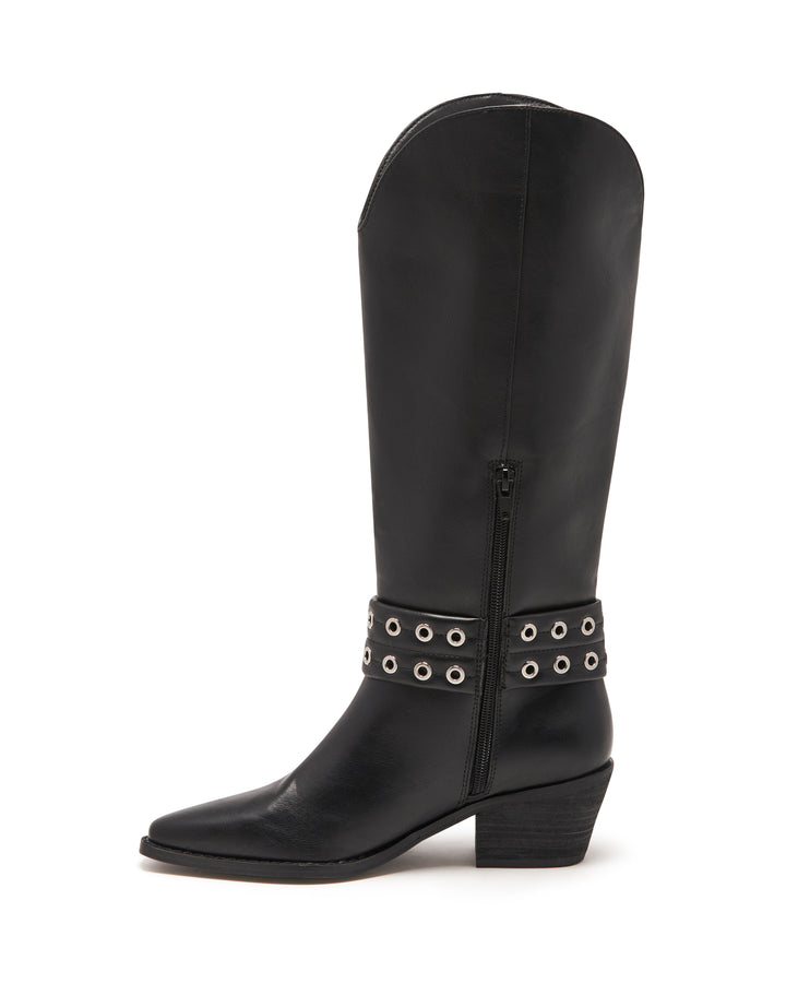 Maiden Cowboy Boot Black