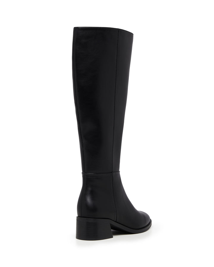 Therapy Shoes Neva Black Smooth | Women's Boots | Knee High | Tall