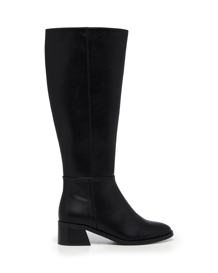 Therapy Shoes Neva Black Smooth | Women's Boots | Knee High | Tall