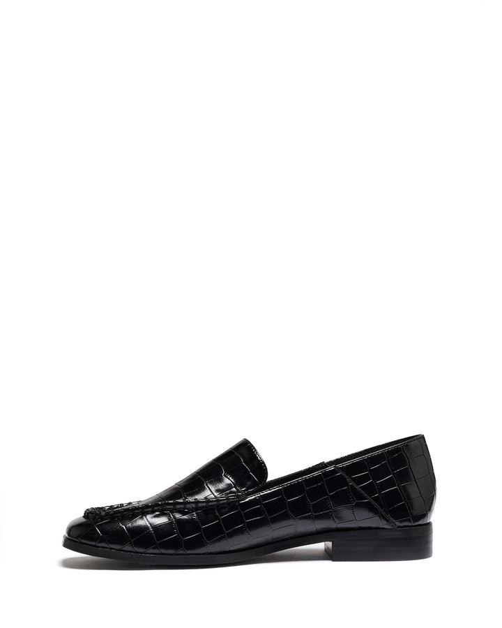 Nova Loafer Black Croc