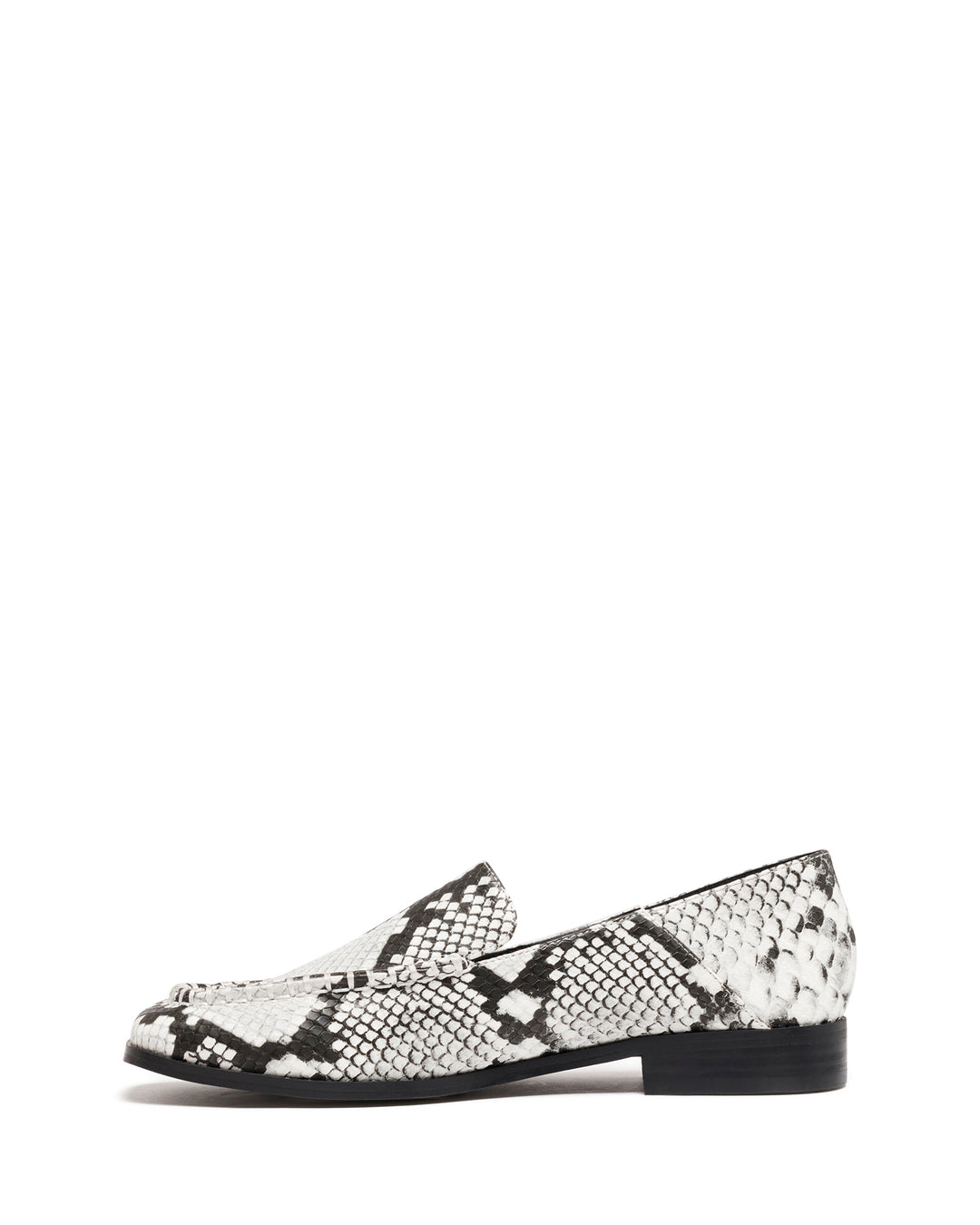 Nova Loafer Black/White Snake