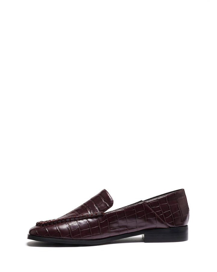 Nova Loafer Bordeaux Croc