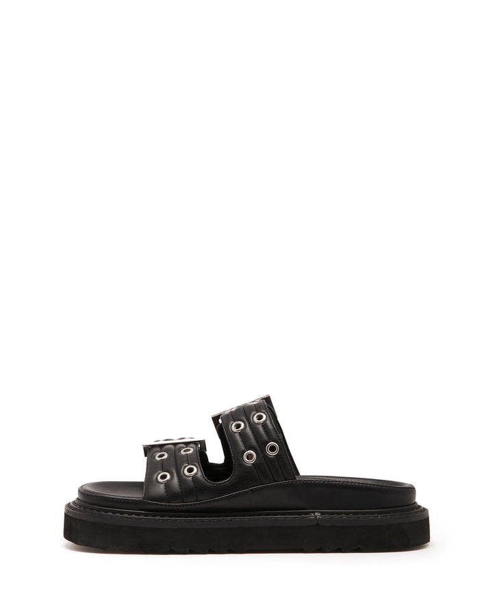 Origin Sandal Black Smooth