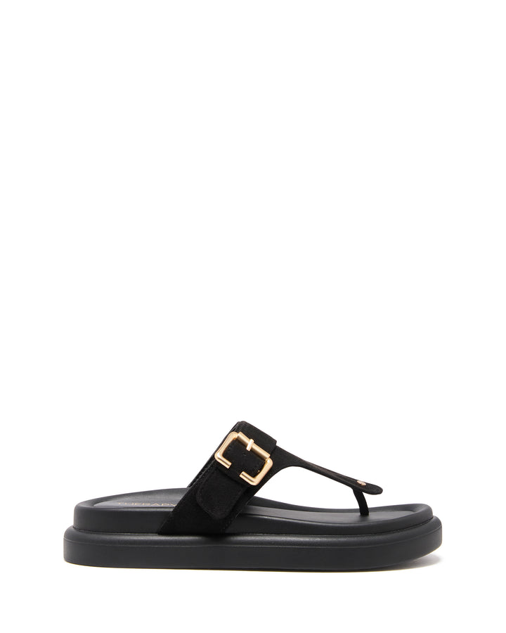 Palloma Sandal Black Microsuede