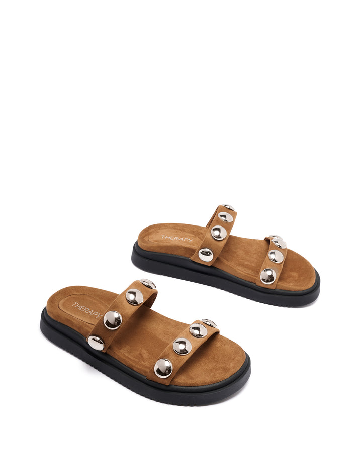 Persona Sandal Toffee Suede