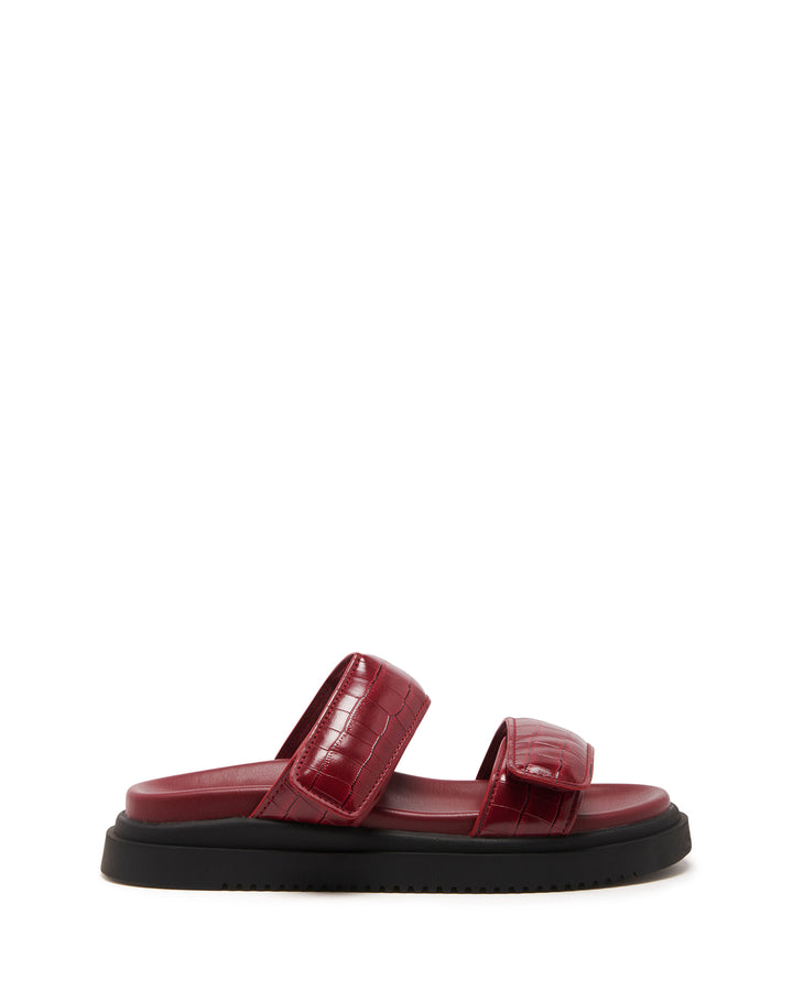 Pivot Flatform Sandal Cherry Croc