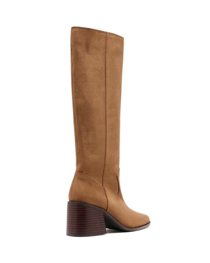 Quinn Tall Boot Toffee Suede