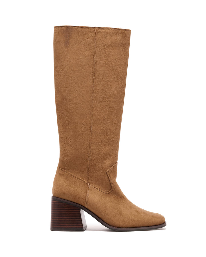 Quinn Tall Boot Toffee Suede