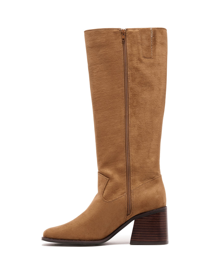 Quinn Tall Boot Toffee Suede
