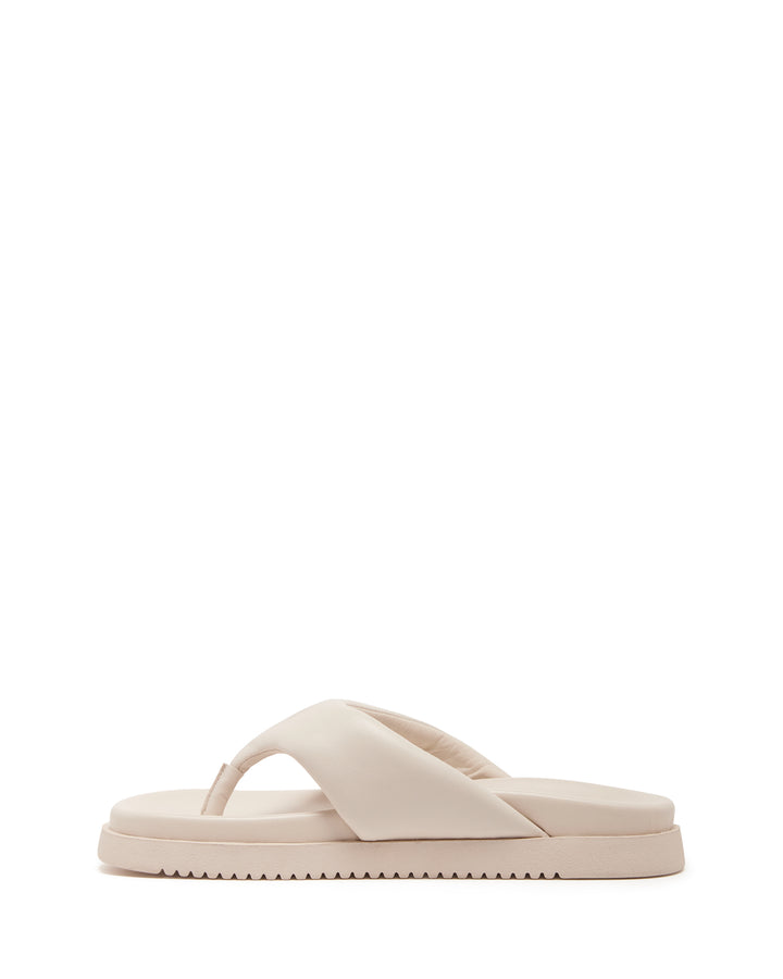 Radar Thong Sandal Bone Smooth