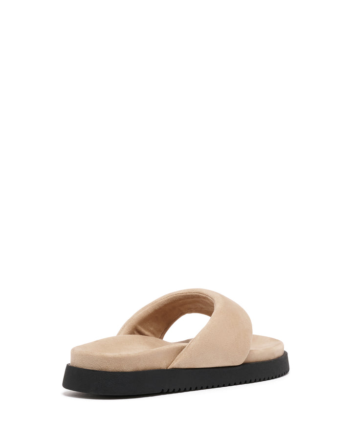 Radar Thong Sandal Cashew Suede