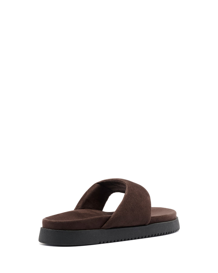 Radar Thong Sandal Chocolate Suede