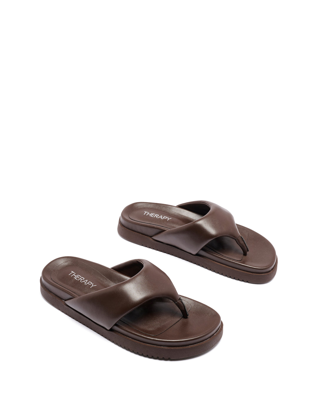 Radar Thong Sandal Chocolate Smooth
