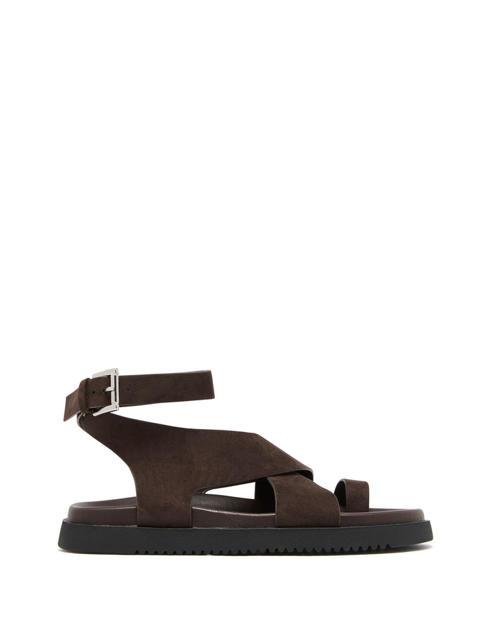 Redeem Sandal Chocolate Suede