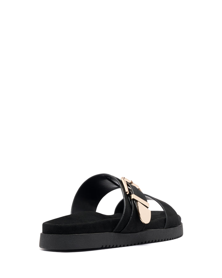 Remi Sandal Black Suede