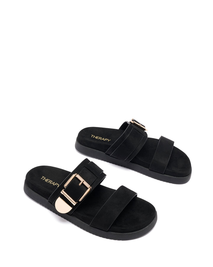 Remi Sandal Black Suede