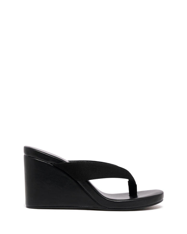 Ren Wedge Black Suede