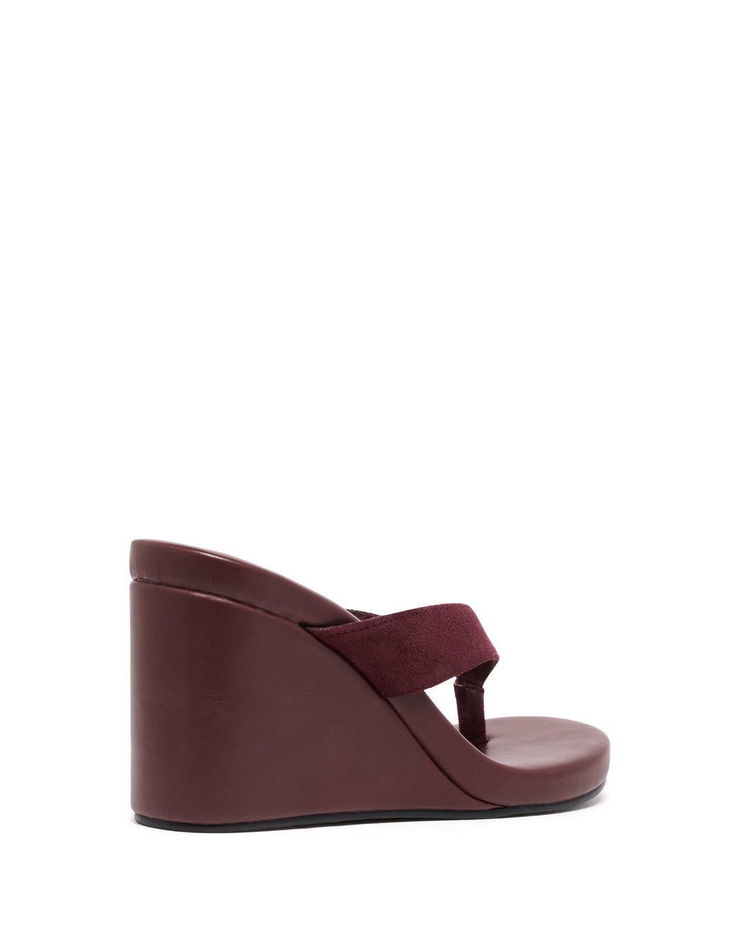 Ren Wedge Bordeaux Suede