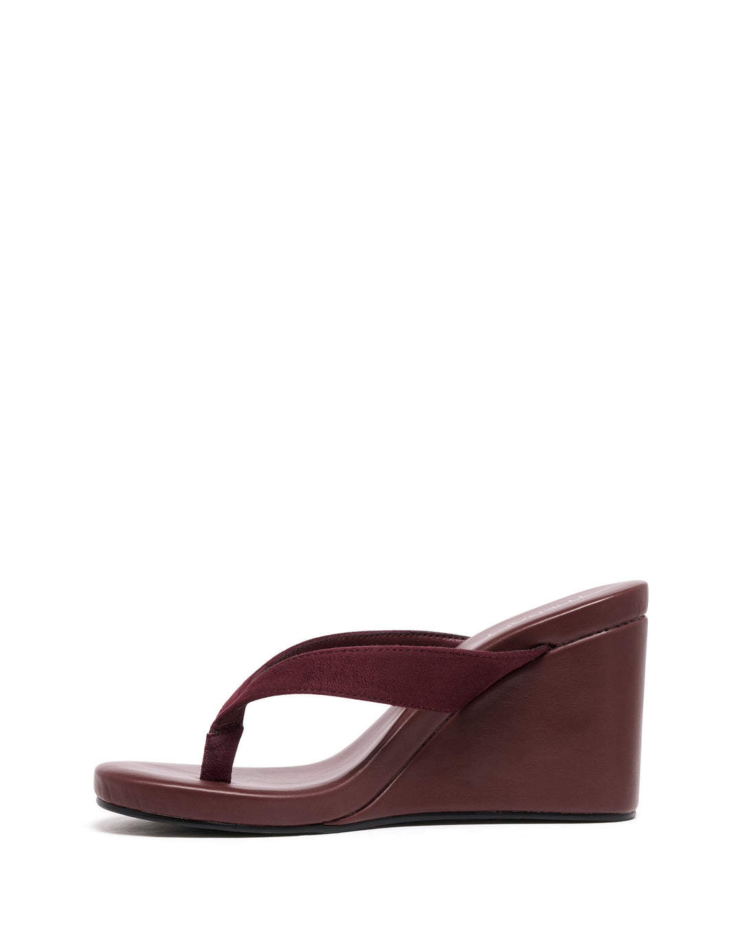 Ren Wedge Bordeaux Suede