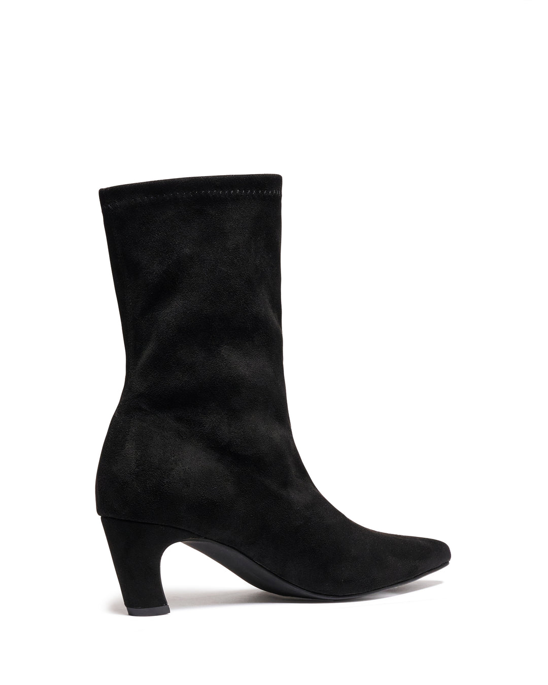 Sacha Ankle Boot Black Microfibre
