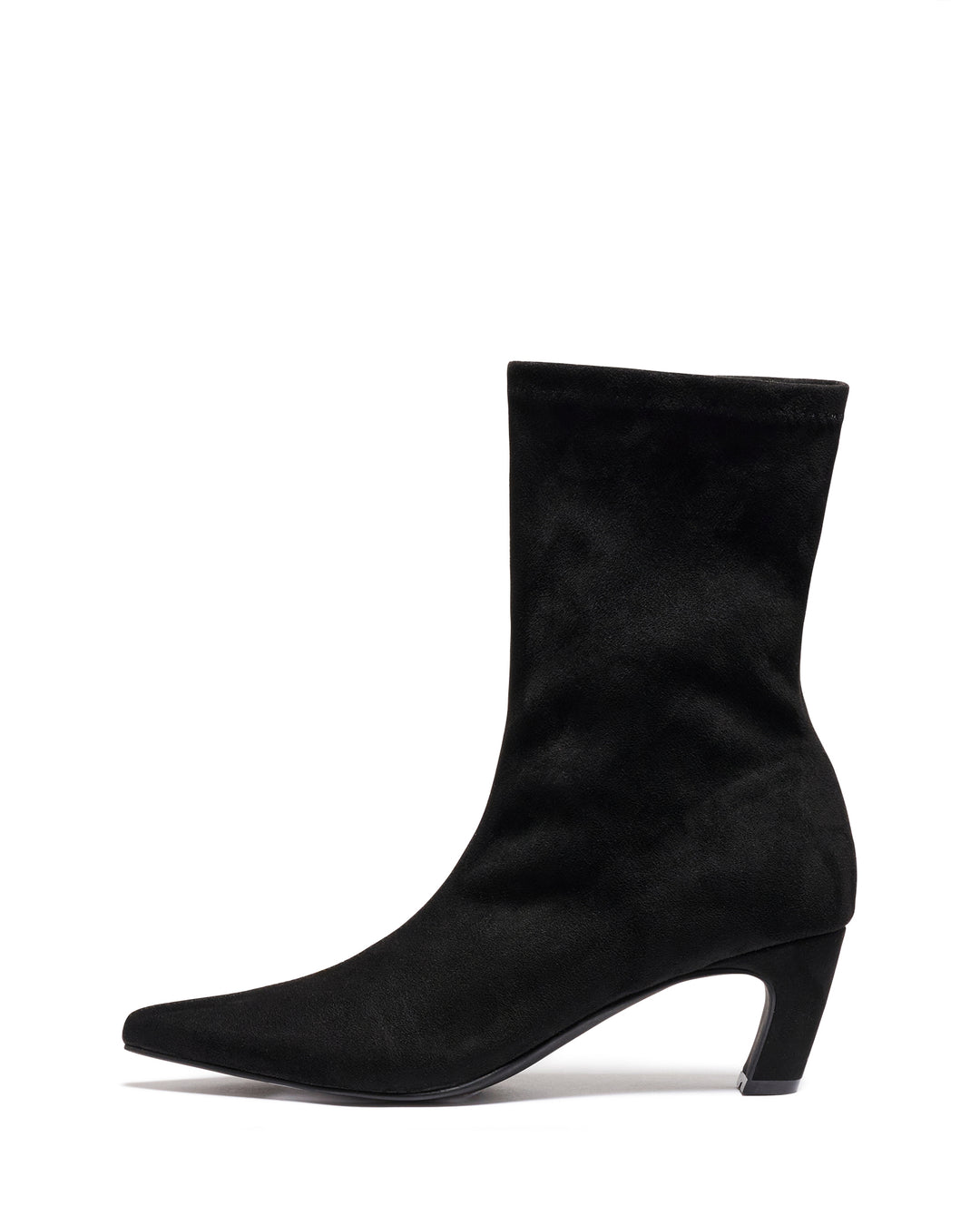 Sacha Ankle Boot Black Microfibre