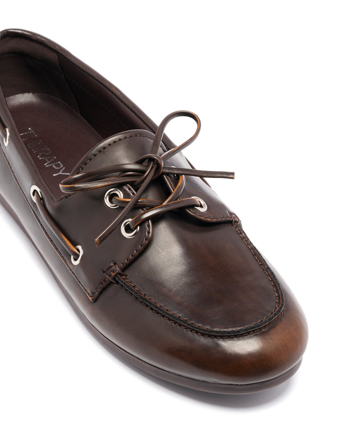 Sailor Boat Shoes Chocolate Burnished