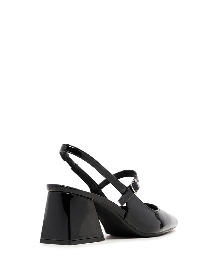 Sharp Pump Black Patent