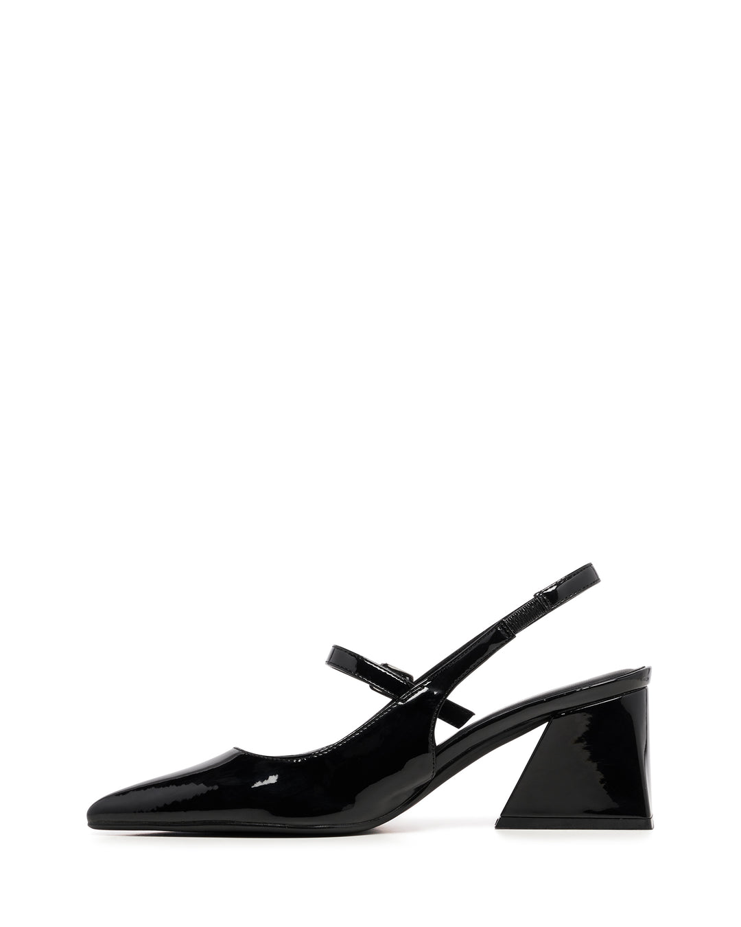 Sharp Pump Black Patent