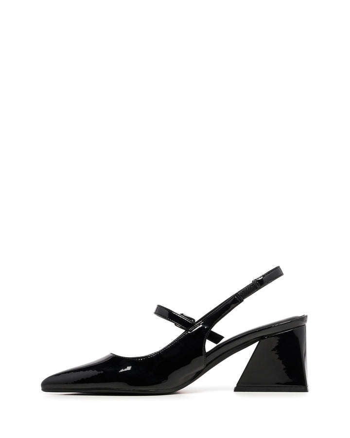 Sharp Pump Black Patent