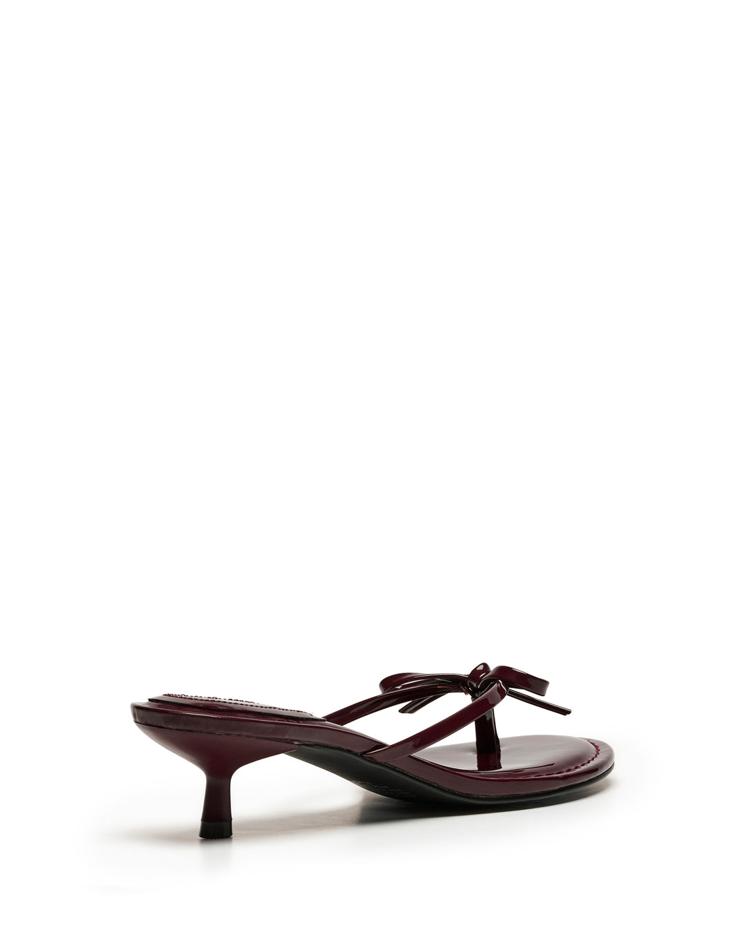 Somer Thong Heel Bordeaux Patent