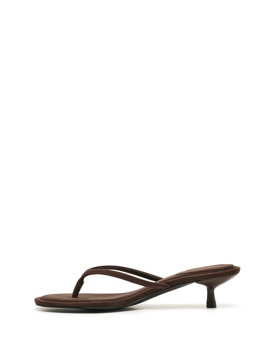 Suki Thong Heel Chocolate Suede