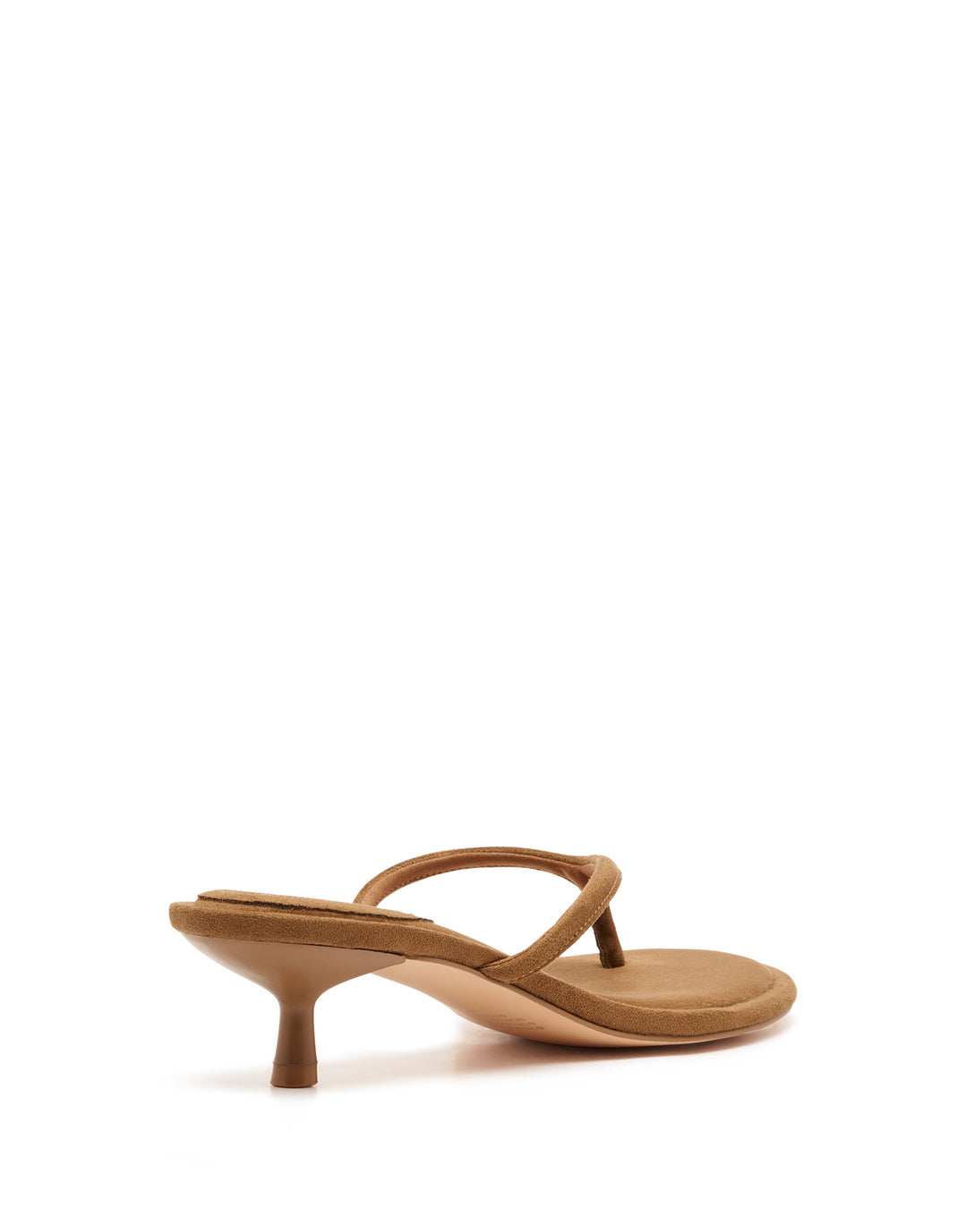 Suki Thong Heel Toffee Suede