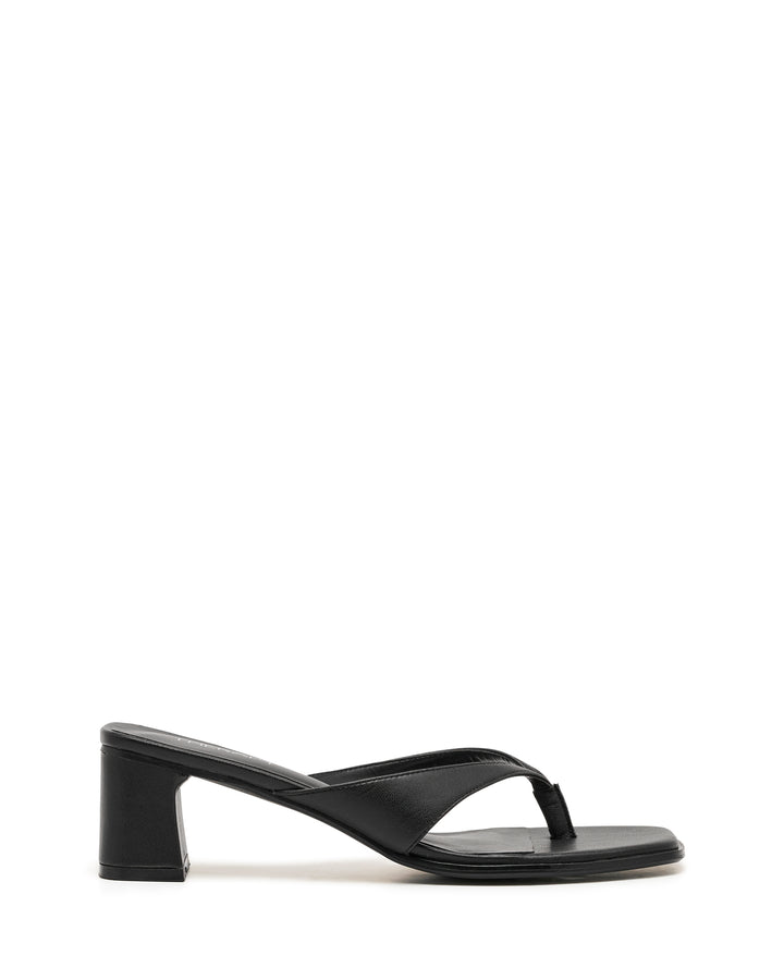 Sydney Thong Heel Black