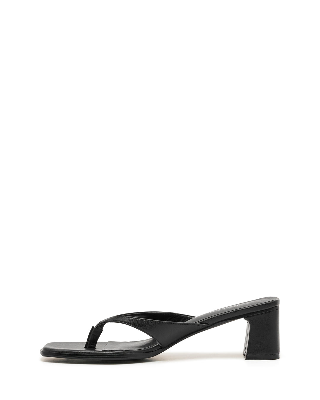 Sydney Thong Heel Black