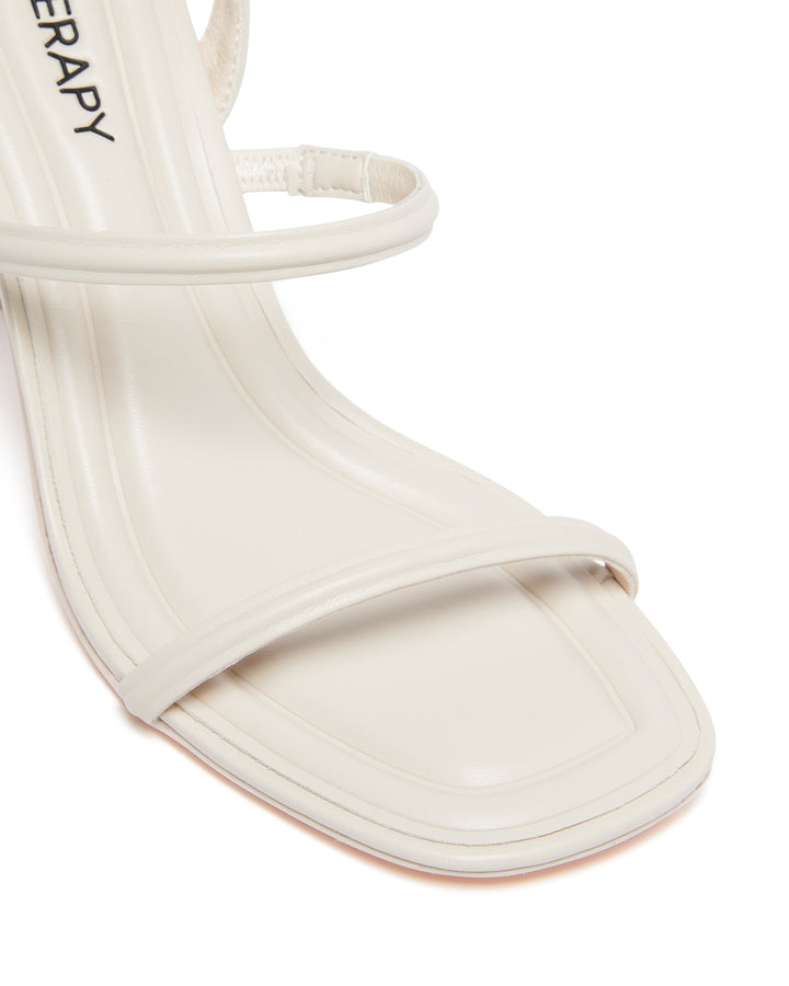 Therapy Shoes Teya Bone Smooth | Women's Heels | Sandals | Stiletto