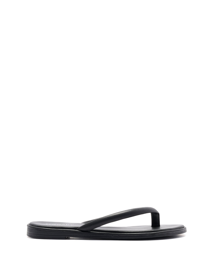 Theory Thong Sandal Black