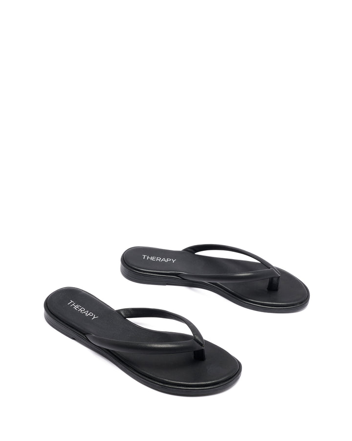 Theory Thong Sandal Black