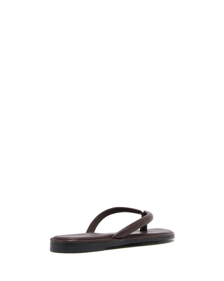 Theory Thong Sandal Chocolate