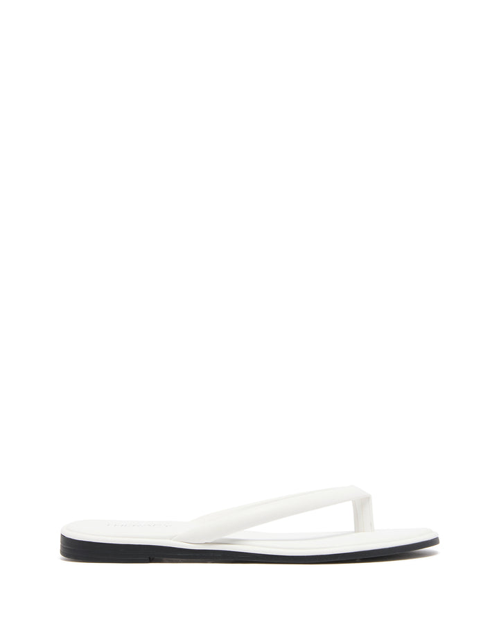 Theory Thong Sandal White