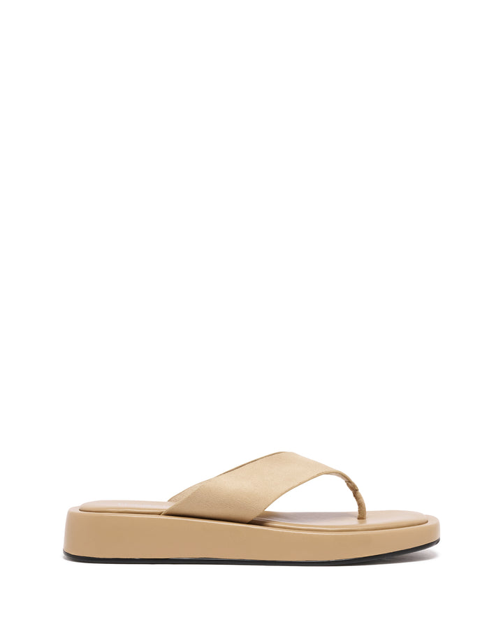 Veda Thong Sandal Cashew Suede
