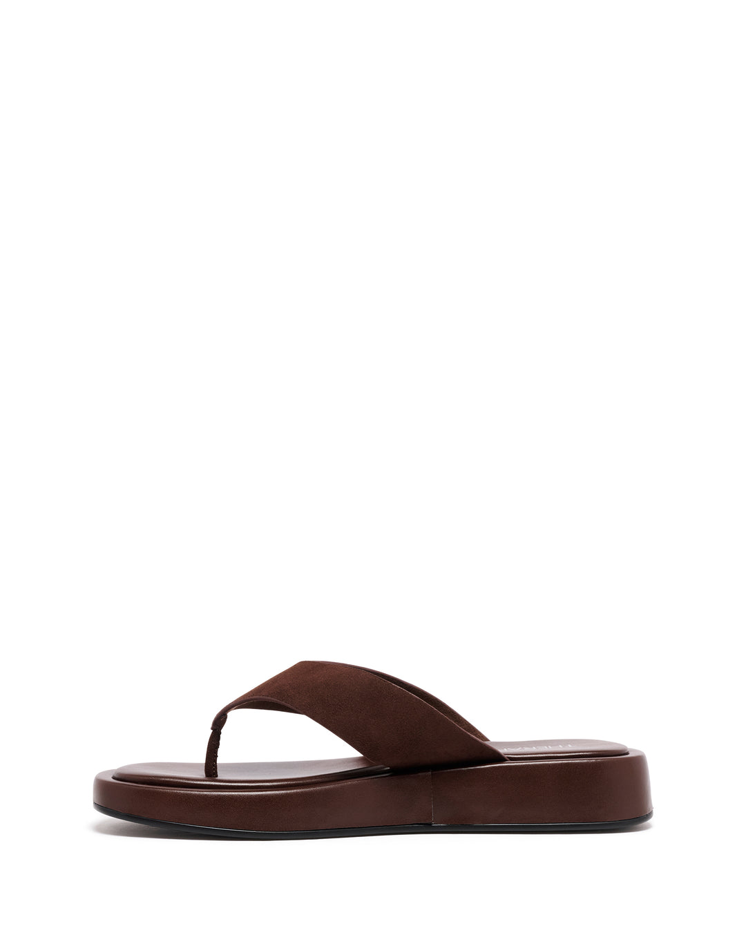 Veda Thong Sandal Chocolate Suede