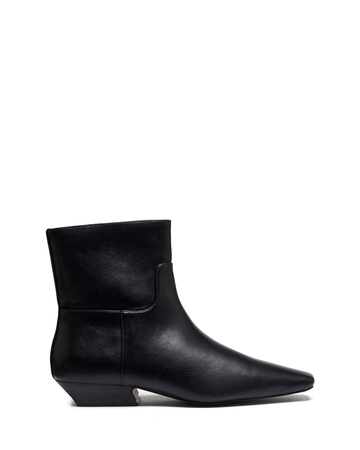 Xanthe Ankle Boot Black Smooth