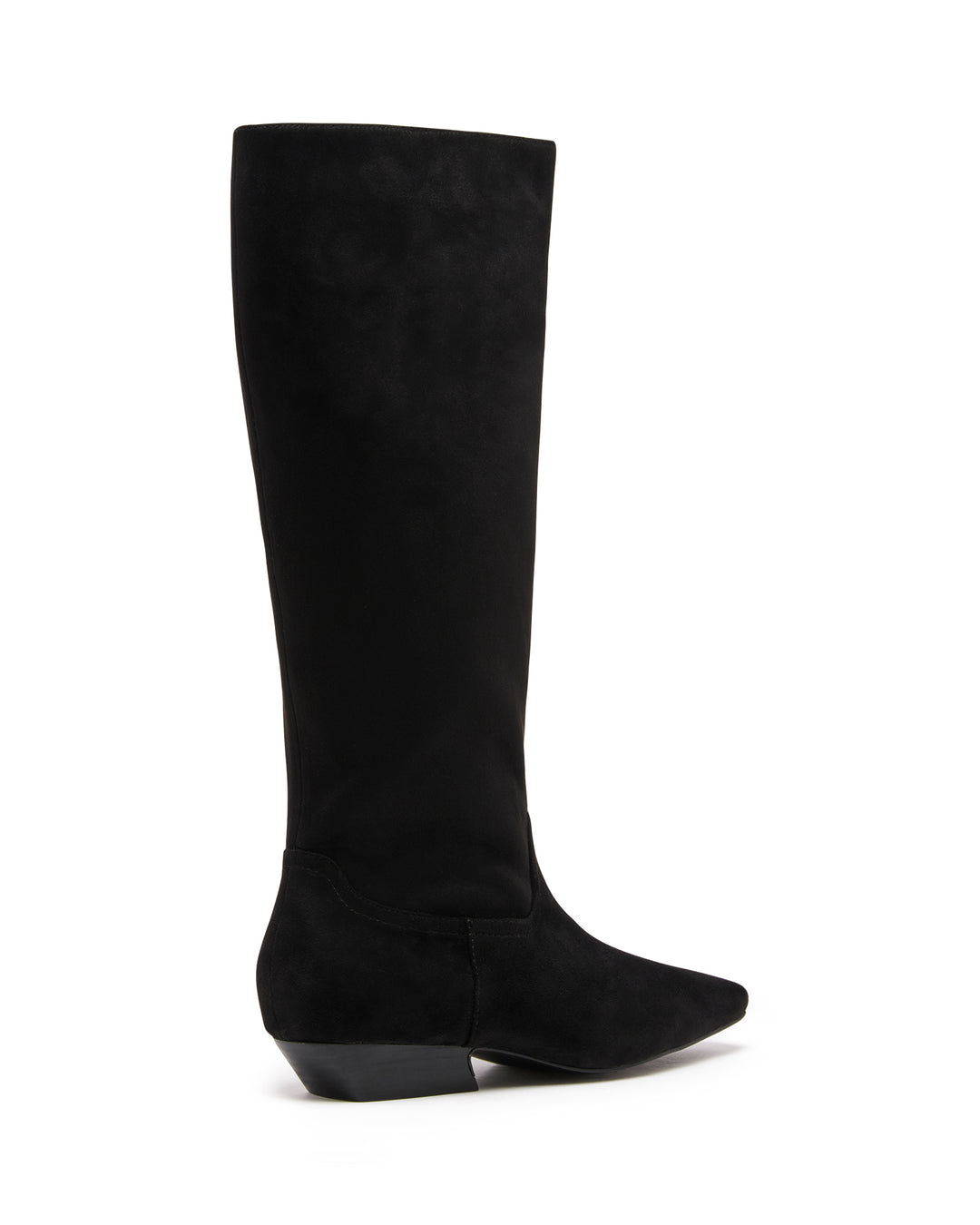 Xavier Tall Boot Black Suede
