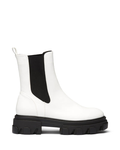 Therapy Shoes Aspen White | Women's Boots | Ankle | Chunky | 90's