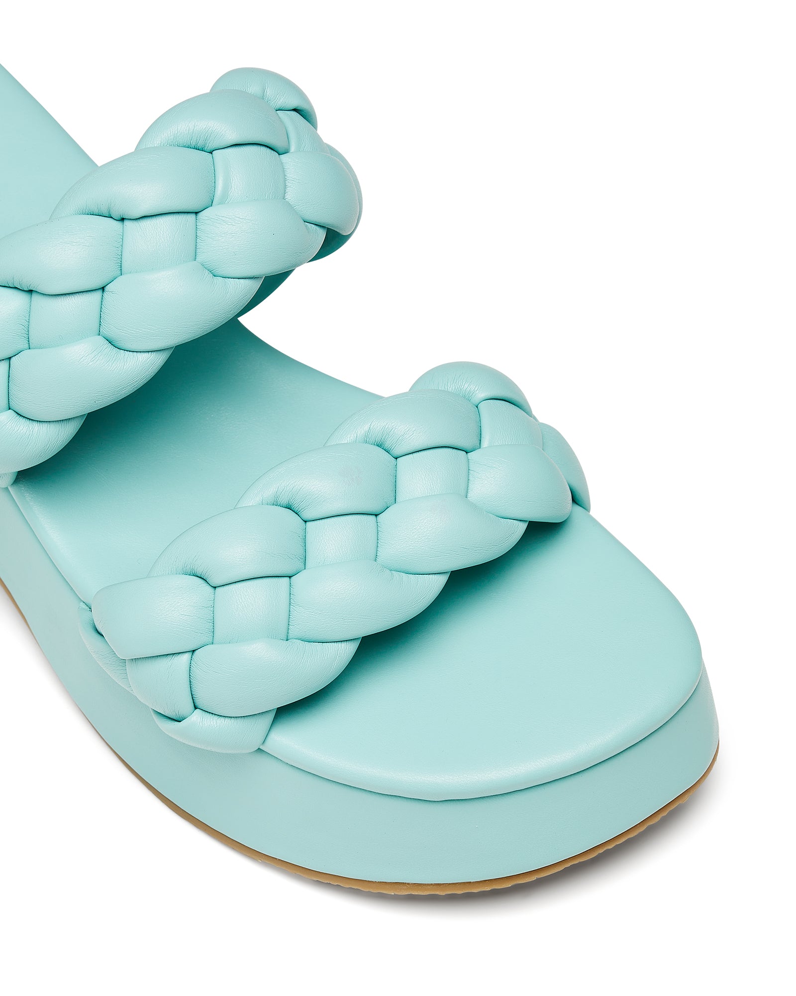 Therapy Shoes Christy Seafoam | Women's Sandals | Slides | Platform | Woven