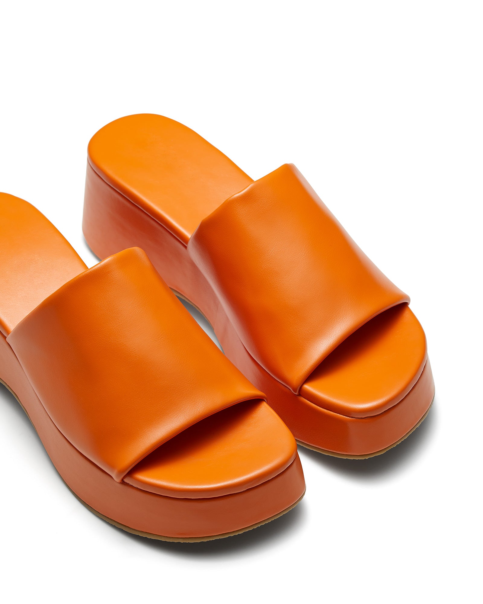 Therapy Shoes Cindy Tangerine | Women's Sandals | Slides | Platform | Mule
