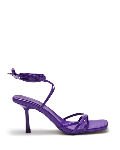 Therapy Shoes Diaz Violet | Women's Heels | Sandals | Stiletto | Tie Up 